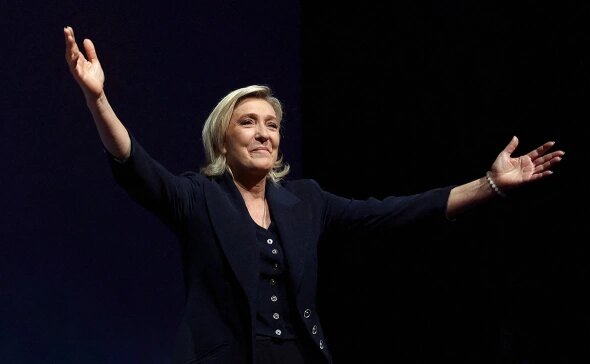 Марин Ле Пен (Фото: Yves Herman / Reuters)