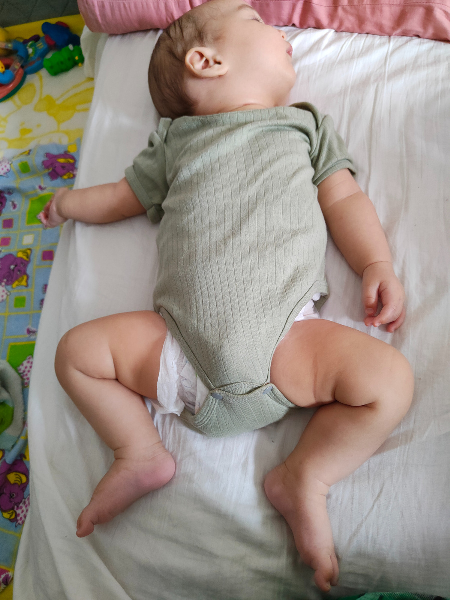 Четвертый сын в 3 месяца. Фото моё