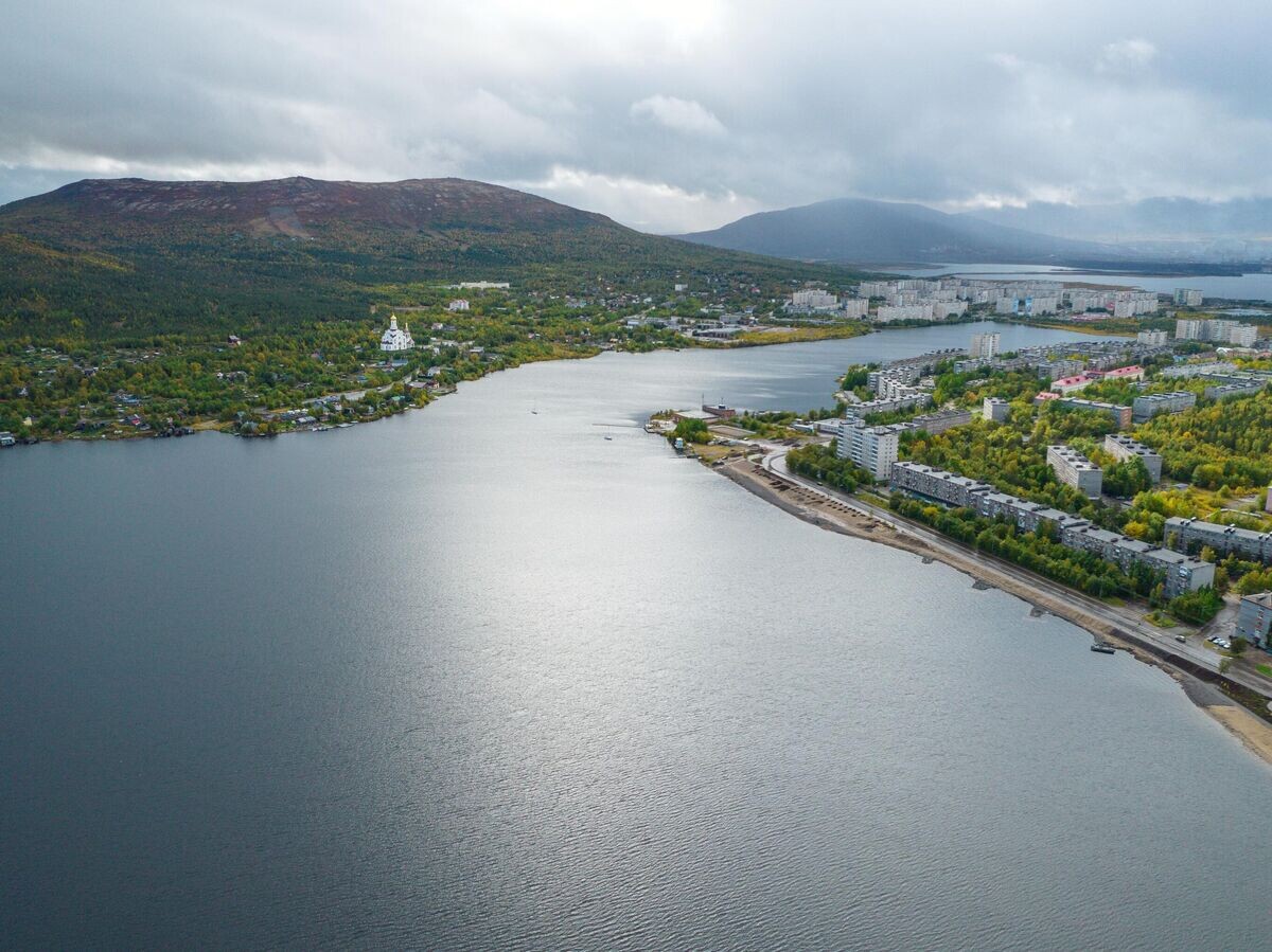    Вид на город Мончегорск© РИА Новости / Павел Львов