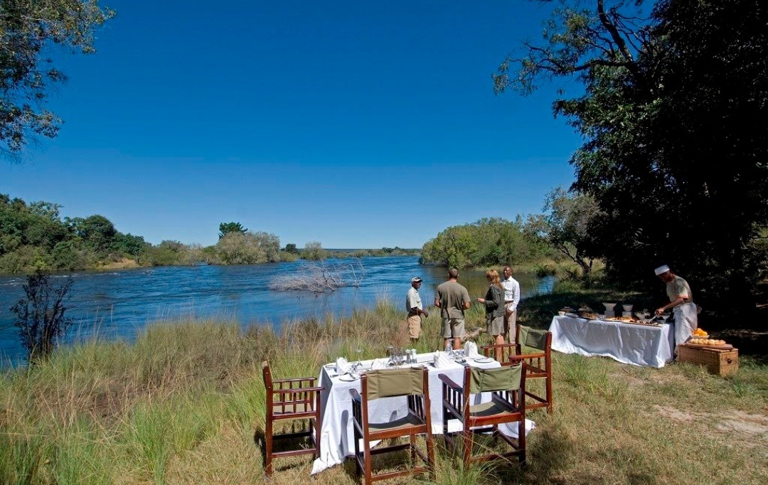 Пикник во время экскурсии на острове Ливингстон 