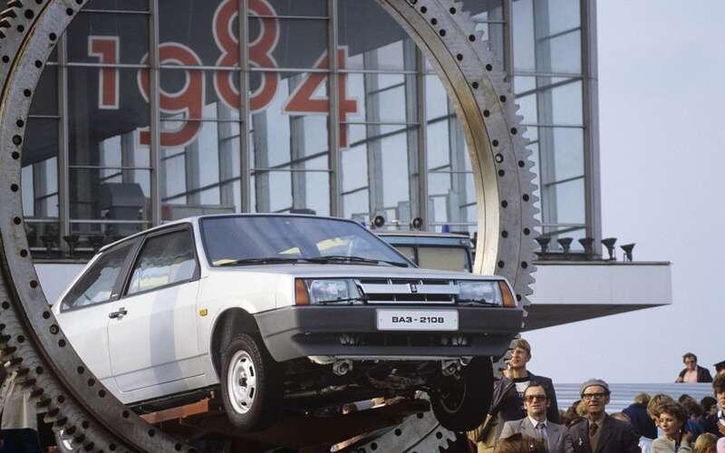    ВАЗ-2108 на ВДНХ, 1984 год.