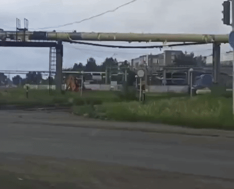    Неизвестный гусеничный бронетранспортёр на базе танка. Источник: Telegram-канал " Военный Осведомитель"