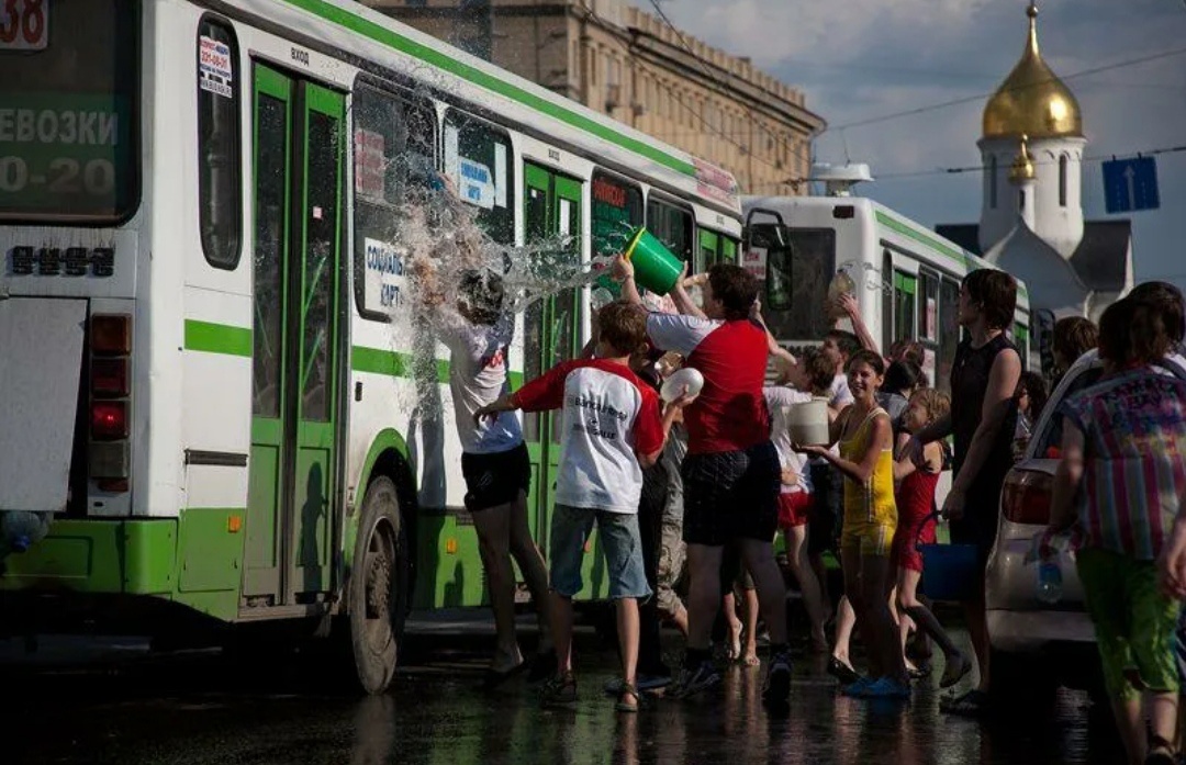 7 июля, Новосибирск. Повсеместно в этот день. 💦