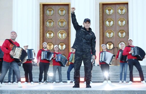 Кадр с концерта "Россия нигде не заканчивается". Фото © Фотохост-агентство РИА "Новости" / Анатолий Медведь
