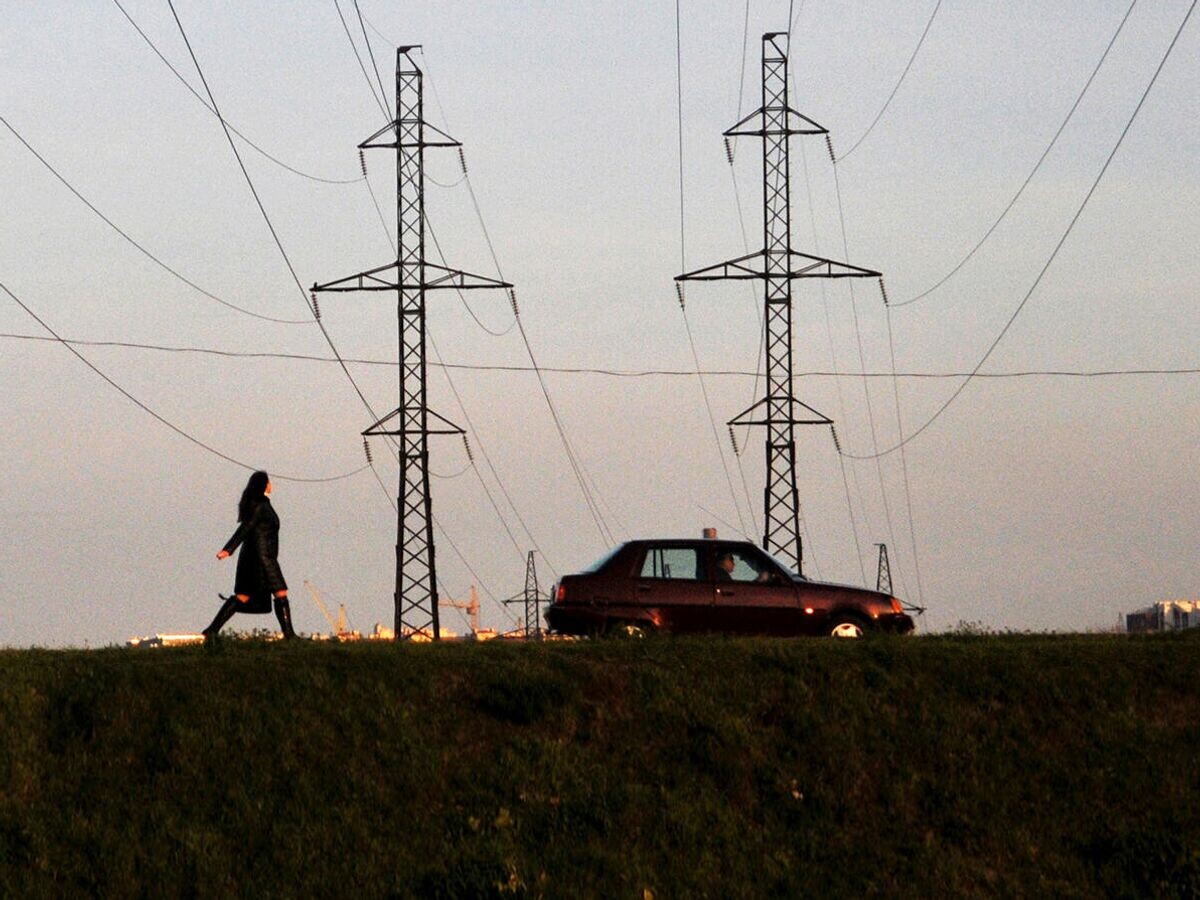   Линии электропередачи во Львовской области© РИА Новости / Стрингер