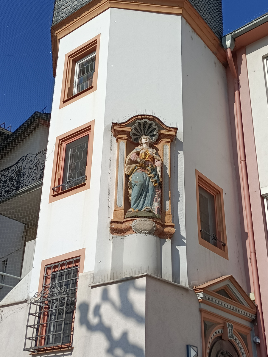 Лестничная башенка. Майнц. Германия. Фото автора 