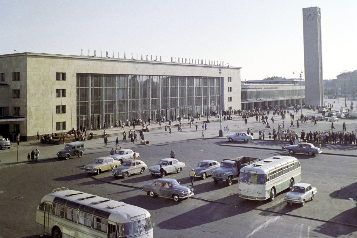 Центральный рижский вокзал, 1970 © Sputnik/Ян Тихонов 