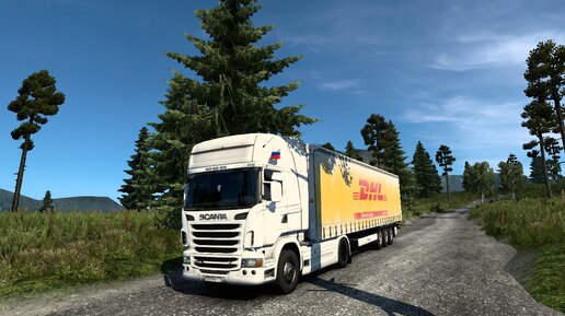 Euro Truck Simulator 2 1.48 Суровая россия Облуяье (RU) в Белогорск (RU) Бутилированная вода