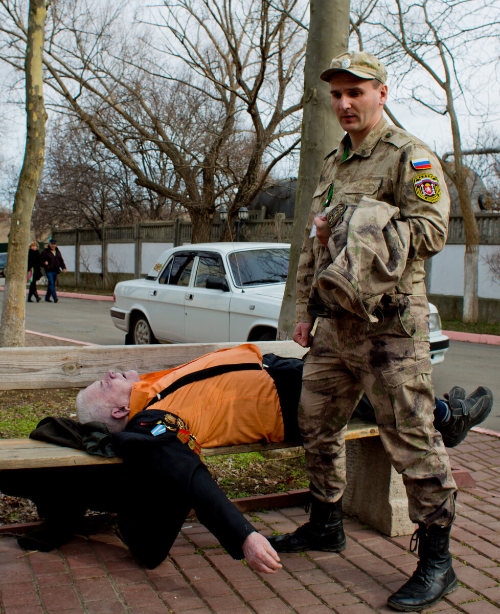 Смерть ветерана. Фото. Александра Беланова.