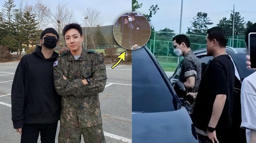 Чонгук выпустил видео, на котором он расплакался, приветствуя брата и отца в армии