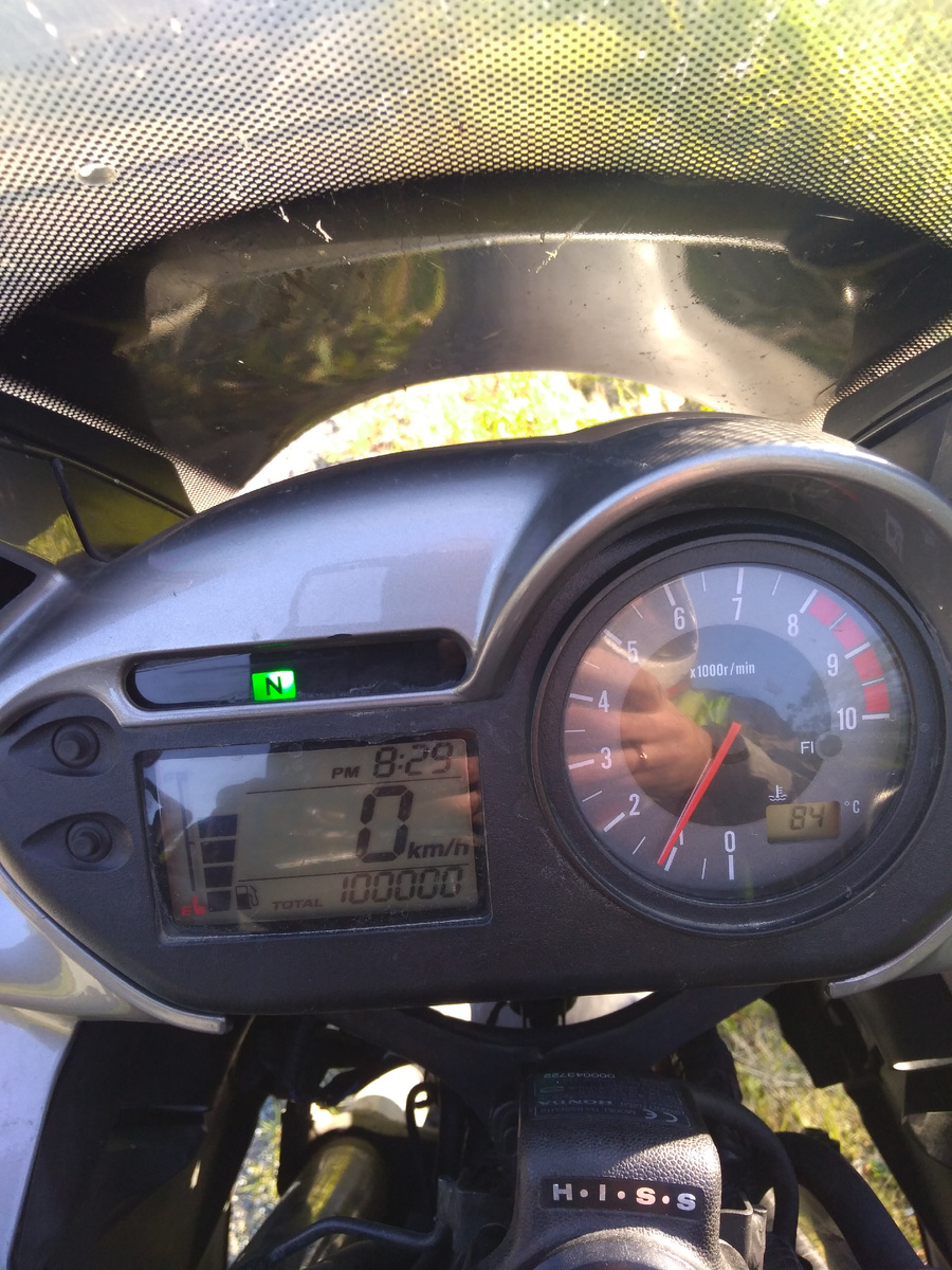 Красивая цифра на одометре. Зафиксирована в далекой Норвегии в далеком 2018 году