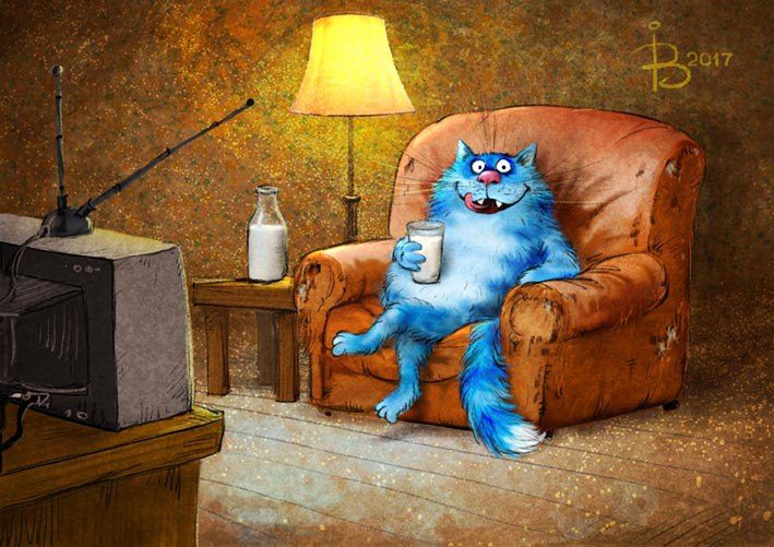 очаровательные коты Рины Зенюк