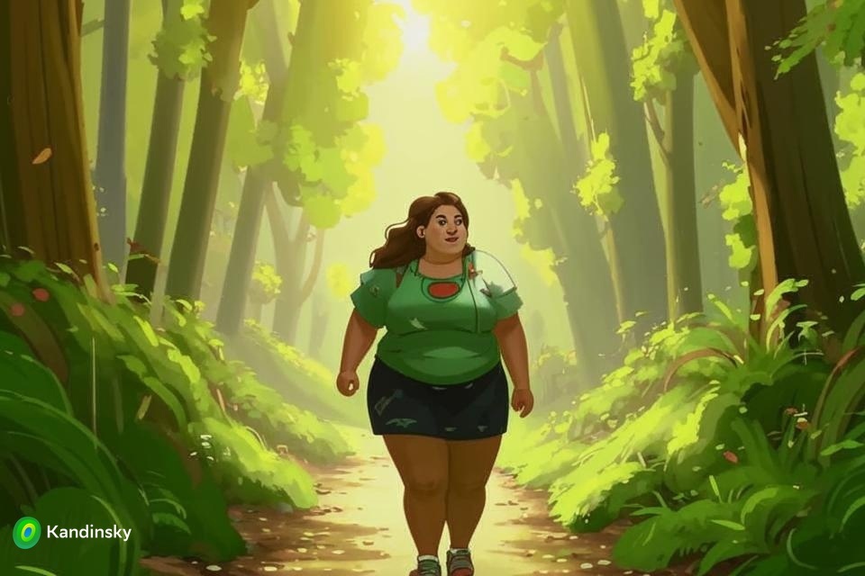 Прогулка в лесу.