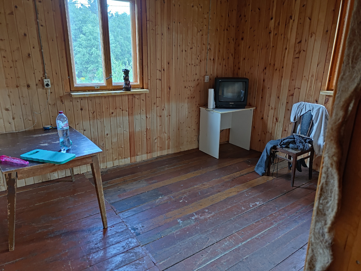 Впереди предстоит покраска стен и пола