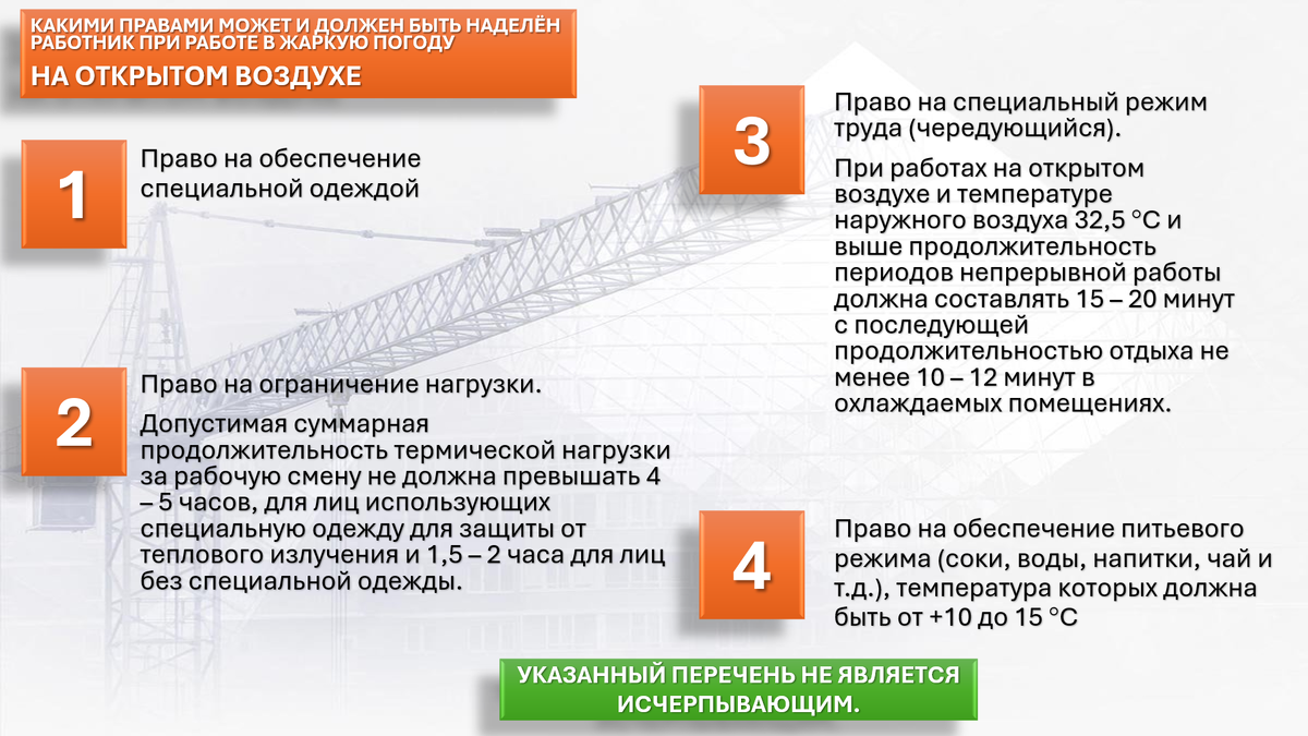 Работа в жаркую погоду. Есть ли спасение и право на сокращённый рабочий  день? | Сергей Фомин | Юрист | Lawyer | Дзен