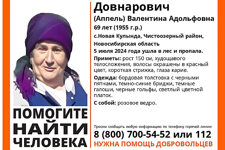    Фото ДПСО "ЛизаАлерт" Новосибирской области