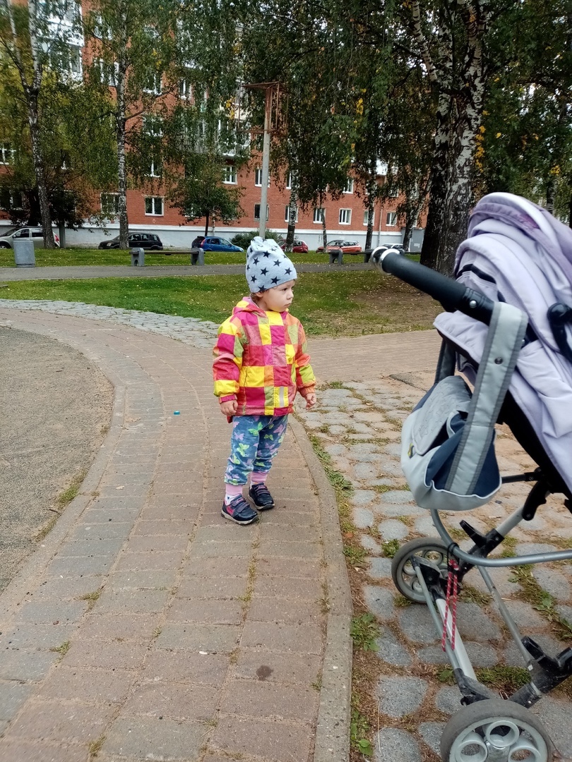 На одной из площадок 