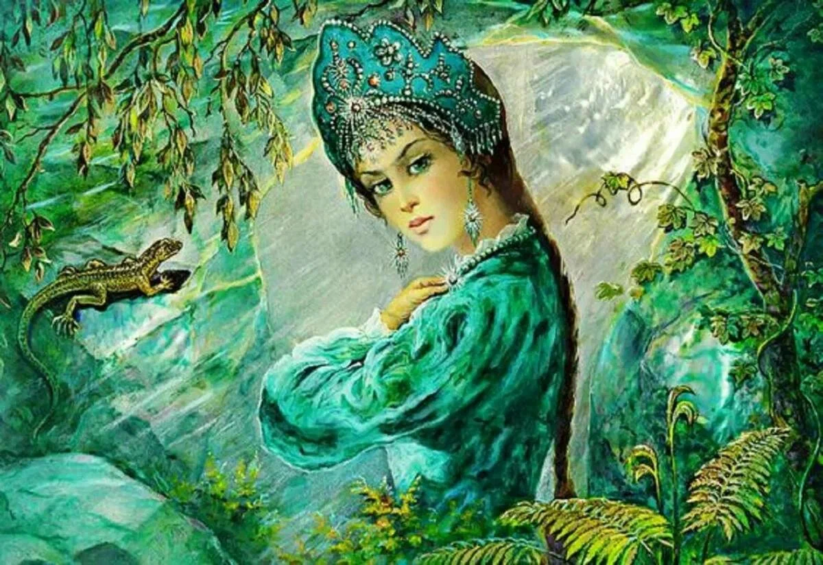 Что подарила хозяйка медной горы степану