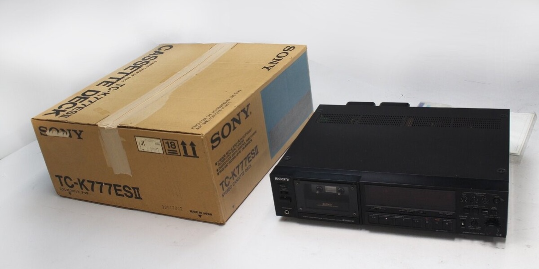 SONY TC-K777ES II - лучшая кассетная дека, по мнению Японцев.