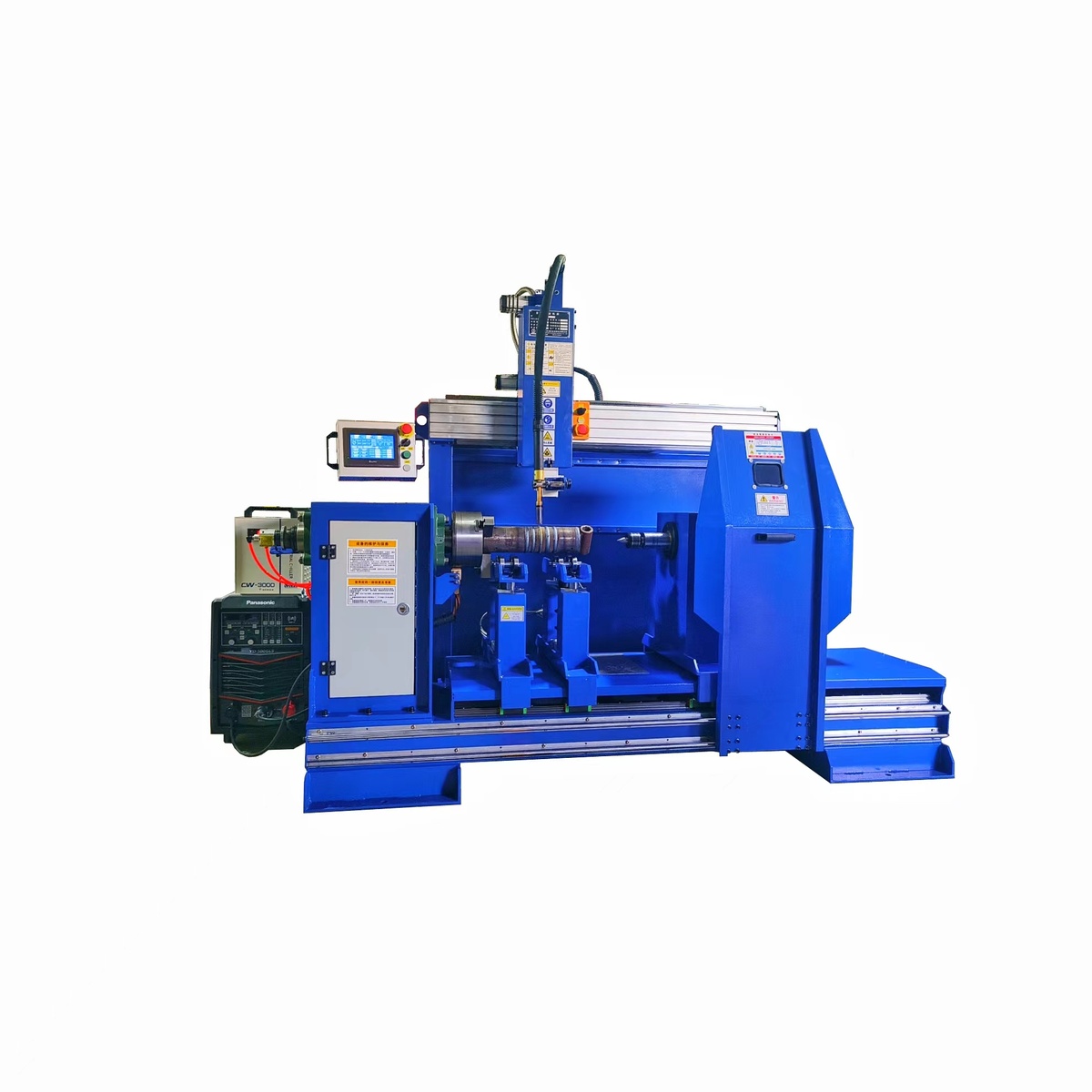 Автоматический сварочный аппарат с кольцевым швом является универсальным автоматическим сварочным оборудованием, в основном используемым для завершения сварки различных круглых и кольцевых швов. Он может использоваться для высококачественной сварки таких материалов, как углеродистая сталь, низколегированная сталь, нержавеющая сталь, алюминий и его сплавы. Это устройство сканирует и идентифицирует детали с помощью таких технологий, как лазер или датчик, а затем управляет сварной головкой для автоматической сварки на поверхности детали в соответствии с заданными параметрами сварки. Принцип работы кольцевой сварочной машины включает в себя плавление металлического материала с использованием тепловой энергии дуги, точное управление параметрами процесса сварки через систему управления, такие как ток, ходьба, подача проволоки, длина дуги и т. Д. Для обеспечения согласованности и стабильности качества сварки. Кроме того, кольцевой сварочный автомат также может выбрать различные способы сварки, такие как аргоно - дуговая сварка (с прокладкой или без прокладки), сварка с газовой защитой расплавленного электрода, плазменная сварка и так далее.
Автоматизированный сварочный аппарат с кольцевым швом обладает высокой степенью автоматизации, может повысить производительность и качество сварки, подходит для различных правил и нерегулярных автоматических сварок кольцевых швов цистерны. Например, автоматические сварочные машины с кольцевым швом в гетероцистернах используют технологию компьютерного управления и технологию управления PLC для достижения высококачественной сварки в одном формовании. Кроме того, устройство также имеет характеристики высокой гибкости, простой эксплуатации, длительного срока службы и так далее.
Автоматическая сварочная машина с кольцевым швом - это высокоэффективное и точное автоматическое сварочное оборудование, широко используемое в трубопроводных клапанах, фланцах труб, гидравлическом оборудовании, котлах, запчастях парового трения, приборах и приборах во многих областях.
Каковы последние технологические достижения кольцевого сварочного автомата?
Последние технологические достижения кольцевых сварочных автоматов в основном сосредоточены на следующих областях:
Полностью автоматизированная технология сварки TT кольцевых швов резервуара СПГ: эта технология, разработанная Ocean Petroleum Engineering Co., Ltd. самостоятельно, преодолевает ряд технических проблем, таких как плохое плавление боковой стенки узкого скоса и неуправляемое формирование сварного шва в положении поперечной сварки. Эта технология обладает высокой степенью автоматизации, красивым формованием сварного шва, хорошим контролем остаточной высоты, низким уровнем дыма и пыли, низким потреблением энергии и низкой рабочей прочностью и другими преимуществами, для достижения чистой, низкоуглеродной сварки, низкотемпературная вязкость соединения лучше.
Автоматическая система обнаружения швов кольцевой сварки PipeWIZARD iX: система была обновлена с инновационной оптимизацией и переопределила стандарты обнаружения швов в трубопроводах. Он прост в эксплуатации, высокая эффективность на месте, мощная техническая производительность, более высокая аппаратная гибкость, продвинутое аналитическое программное обеспечение, применимое к различным сценариям, таким как земля и море.
Автоматический сварочный аппарат с несколькими горелками: для сварки группы труб и корневой сварки при сварке кольцевого шва длинного трубопровода, разработанная конструкция автоматического сварочного аппарата с несколькими горелками является разумной и усовершенствованной, время сварки корня кольцевой сварной головки составляет всего 90 секунд, его надежность и адаптивность полевой среды полностью отвечают требованиям сварки на месте.акие как ток, ходьба, подача проволоки, длина дуги и т. Д. Для обеспечения согласованности и стабильности качества сварки. Кроме того, кольцевой сварочный автомат также может выбрать различные способы сварки, такие как аргоно - дуговая сварка (с прокладкой или без прокладки), сварка с газовой защитой расплавленного электрода, плазменная сварка и так далее.
Автоматизированный сварочный аппарат с кольцевым швом обладает высокой степенью автоматизации, может повысить производительность и качество сварки, подходит для различных правил и нерегулярных автоматических сварок кольцевых швов цистерны. Например, автоматические сварочные машины с кольцевым швом в гетероцистернах используют технологию компьютерного управления и технологию управления PLC для достижения высококачественной сварки в одном формовании. Кроме того, устройство также имеет характеристики высокой гибкости, простой эксплуатации, длительного срока службы и так далее.
Автоматическая сварочная машина с кольцевым швом - это высокоэффективное и точное автоматическое сварочное оборудование, широко используемое в трубопроводных клапанах, фланцах труб, гидравлическом оборудовании, котлах, запчастях парового трения, приборах и приборах во многих областях.
Каковы последние технологические достижения кольцевого сварочного автомата?
Последние технологические достижения кольцевых сварочных автоматов в основном сосредоточены на следующих областях:
Полностью автоматизированная технология сварки TT кольцевых швов резервуара СПГ: эта технология, разработанная Ocean Petroleum Engineering Co., Ltd. самостоятельно, преодолевает ряд технических проблем, таких как плохое плавление боковой стенки узкого скоса и неуправляемое формирование сварного шва в положении поперечной сварки. Эта технология обладает высокой степенью автоматизации, красивым формованием сварного шва, хорошим контролем остаточной высоты, низким уровнем дыма и пыли, низким потреблением энергии и низкой рабочей прочностью и другими преимуществами, для достижения чистой, низкоуглеродной сварки, низкотемпературная вязкость соединения лучше.
Автоматическая система обнаружения швов кольцевой сварки PipeWIZARD iX: система была обновлена с инновационной оптимизацией и переопределила стандарты обнаружения швов в трубопроводах. Он прост в эксплуатации, высокая эффективность на месте, мощная техническая производительность, более высокая аппаратная гибкость, продвинутое аналитическое программное обеспечение, применимое к различным сценариям, таким как земля и море.
Автоматический сварочный аппарат с несколькими горелками: для сварки группы труб и корневой сварки при сварке кольцевого шва длинного трубопровода, разработанная конструкция автоматического сварочного аппарата с несколькими горелками является разумной и усовершенствованной, время сварки корня кольцевой сварной головки составляет всего 90 секунд, его надежность и адаптивность полевой среды полностью отвечают требованиям сварки на месте