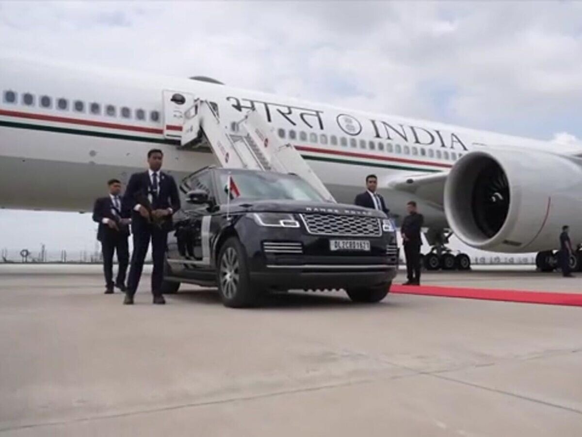    Вылет премьер-министра Индии Моди в Москву© Канцелярия Моди