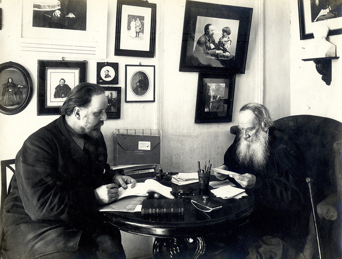 В.Г. Чертков и Лев Толстой