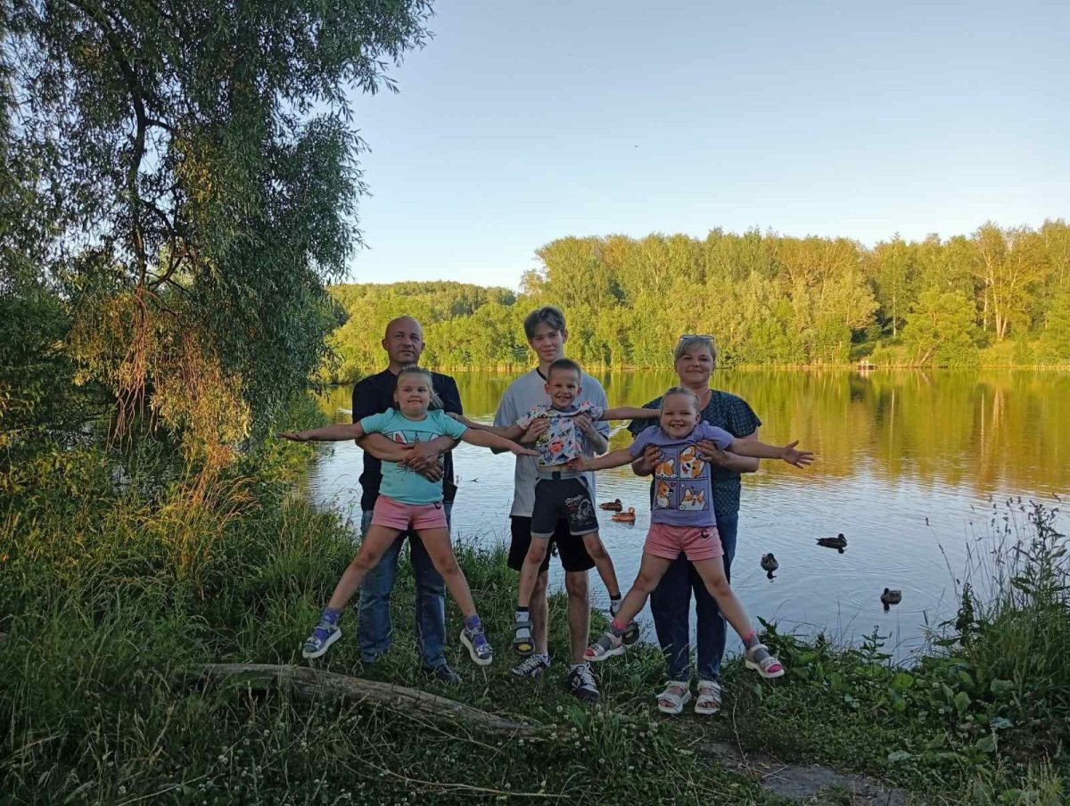    Гордеевы любят проводить время вместе.