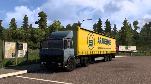 Euro Truck Simulator 2 1.50 Уппсала (S) в Гетеборг (S) Отделочные материалы 23 250 кг #1