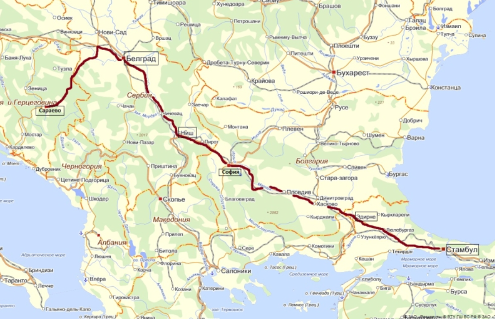 Наш маршрут