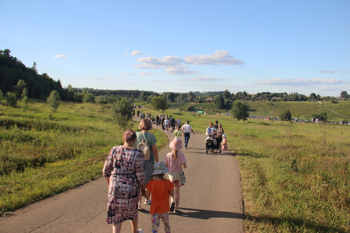 дорога к Святому источнику