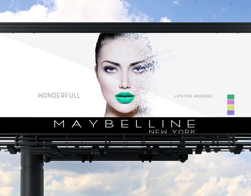 Симпатичная реклама Maybelline, где зеленая помада превращает скучную жизнь в цветную фантазию! 