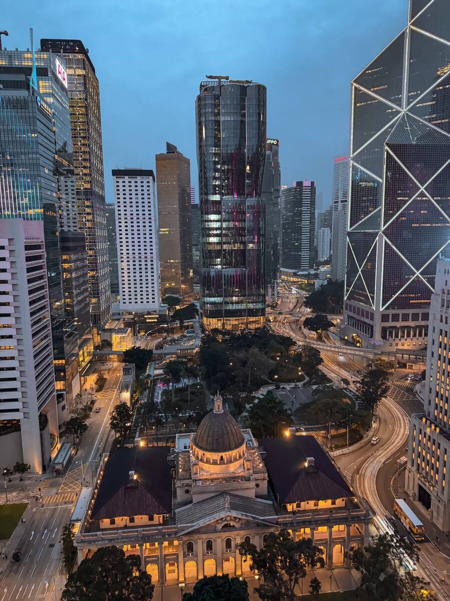 Небоскребы в Гонконге. Красота