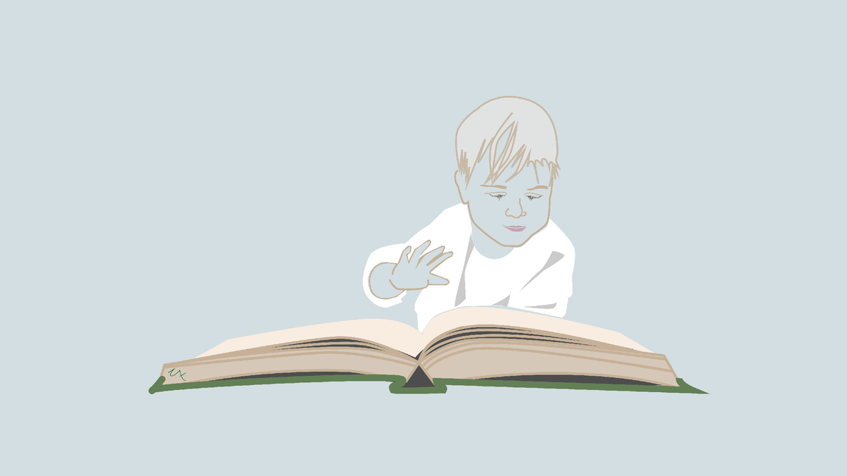 Большие книги для маленьких детей - это не страшно. "На вырост" всегда было работающей стратегией.