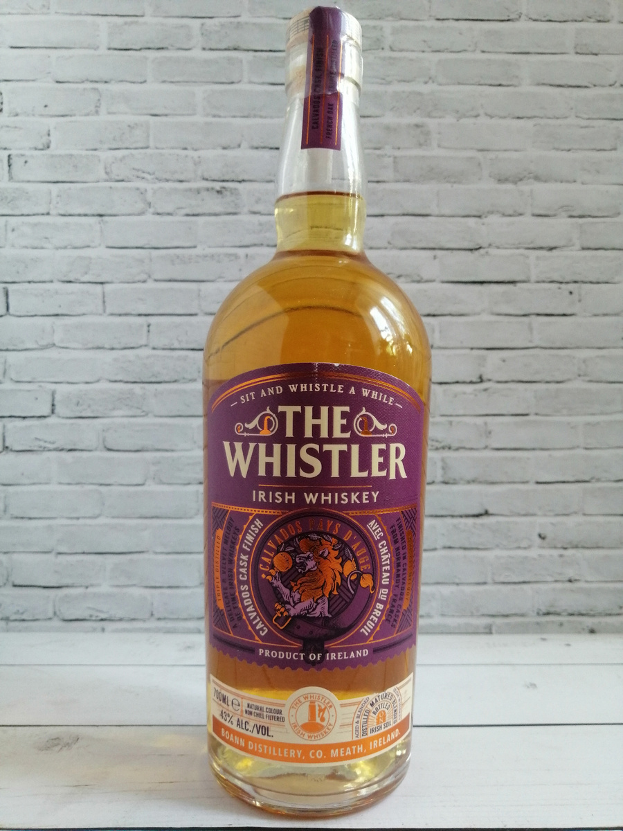 The Whistler Irish Whiskey Calvados Cask Finish