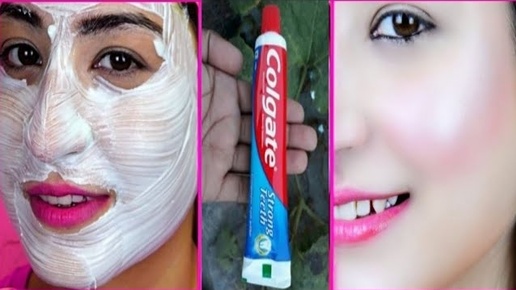 Нанесите зубную пасту на кожу и увидите результат! / Секреты удивительной зубной пасты