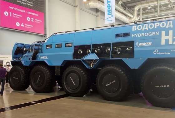    Вездеход на водородном топливе