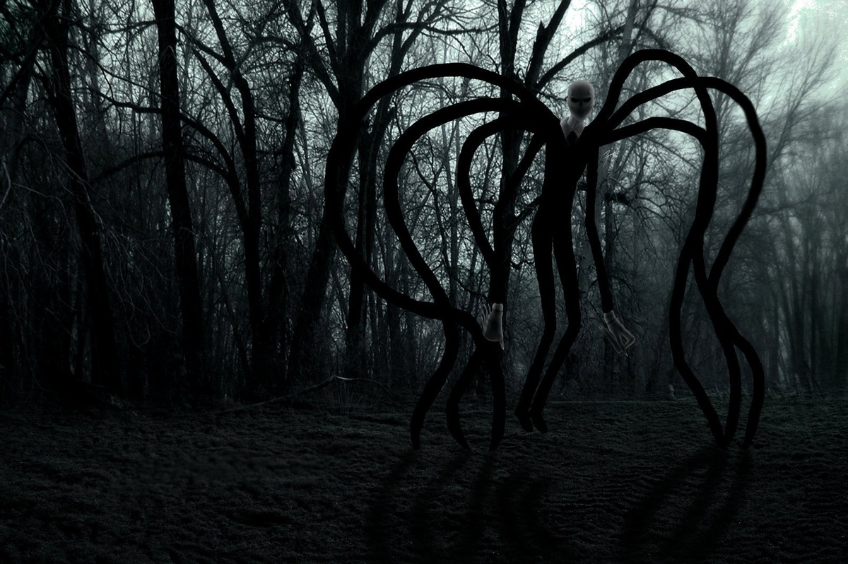 Wallpaper slender man galareal