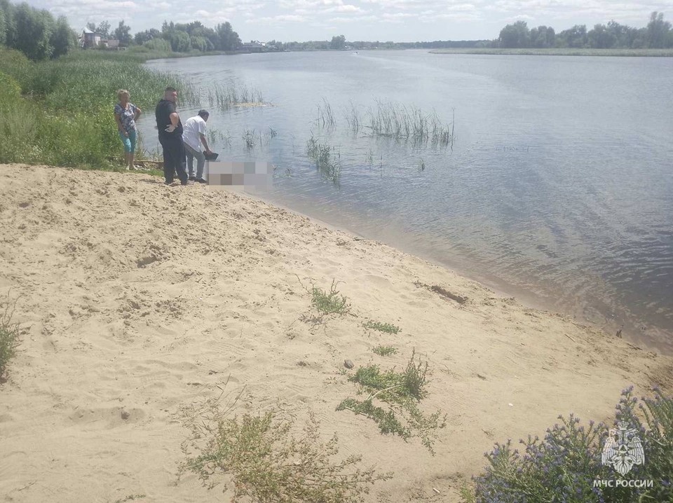    В Димитровграде на реке Большой Черемшан утонул 37-летний мужчина. ФОТО: тг-канал МЧС УО