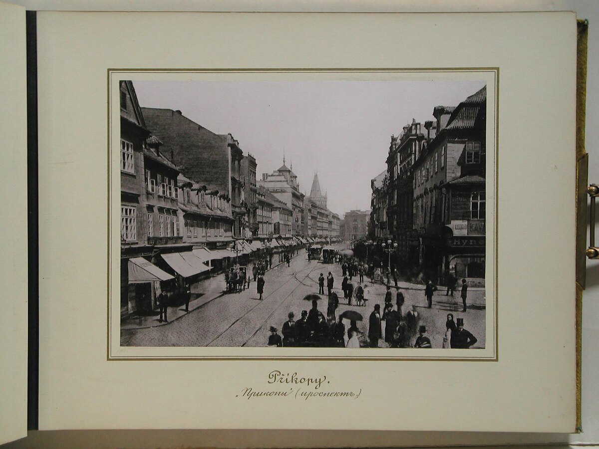 Фотография из Пражского альбома П. И. Чайковского. 1888 г.  