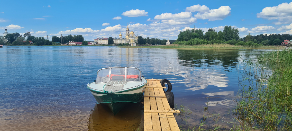 Озеро Селигер. Время здесь буквально застыло