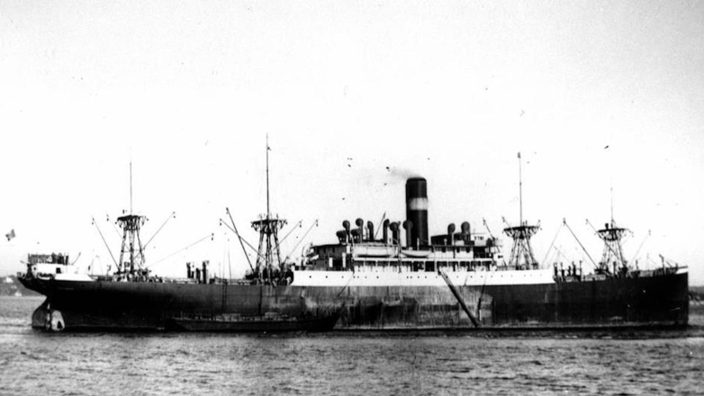 ©Государственная библиотека Квинсленда / slq.qld.gov.auИтальянский транспорт "Дучесса д'Аоста"