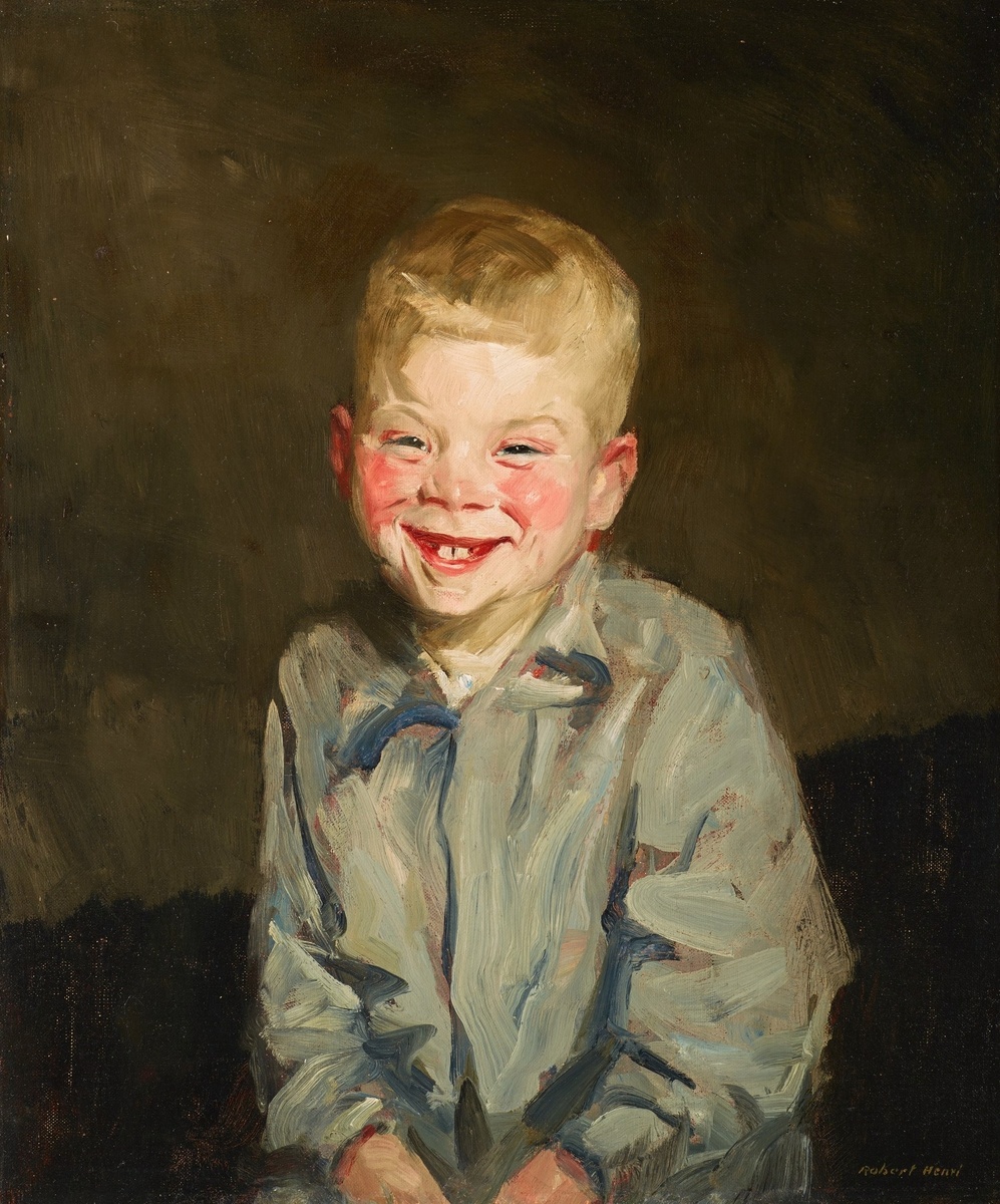 Роберт Анри (американский художник и педагог) 1865–1929 гг. Смеющийся мальчик, 1910 год.
масло на холсте
60,9 х 50,8 см. (24 х 20 дюймов)
подпись внизу справа персиковым цветом: Робер Анри.
Бирмингемский художественный музей, Бирмингем, Алабама, США
© фото Бирмингемский художественный музей
