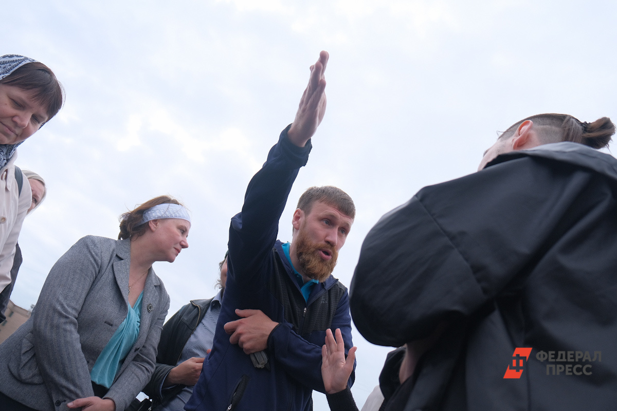 Православные выступают против салонов эротического массажа.  Фото: Фото: ФедералПресс / Полина Зиновьева