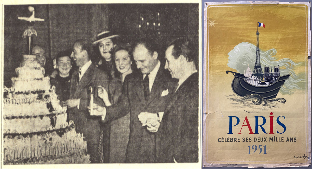 8 июля 1951 года: Париж свое празднует 2000-летие