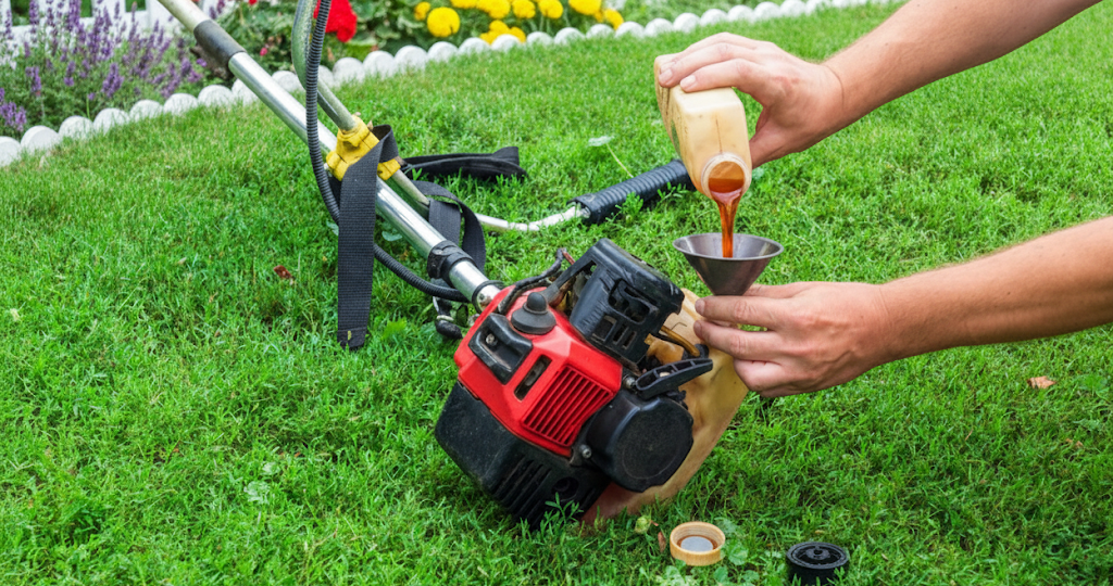 Как развести масло с бензином для триммера