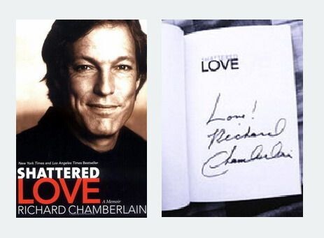 книга «Разбитая любовь» Ричарда Чемберлена 