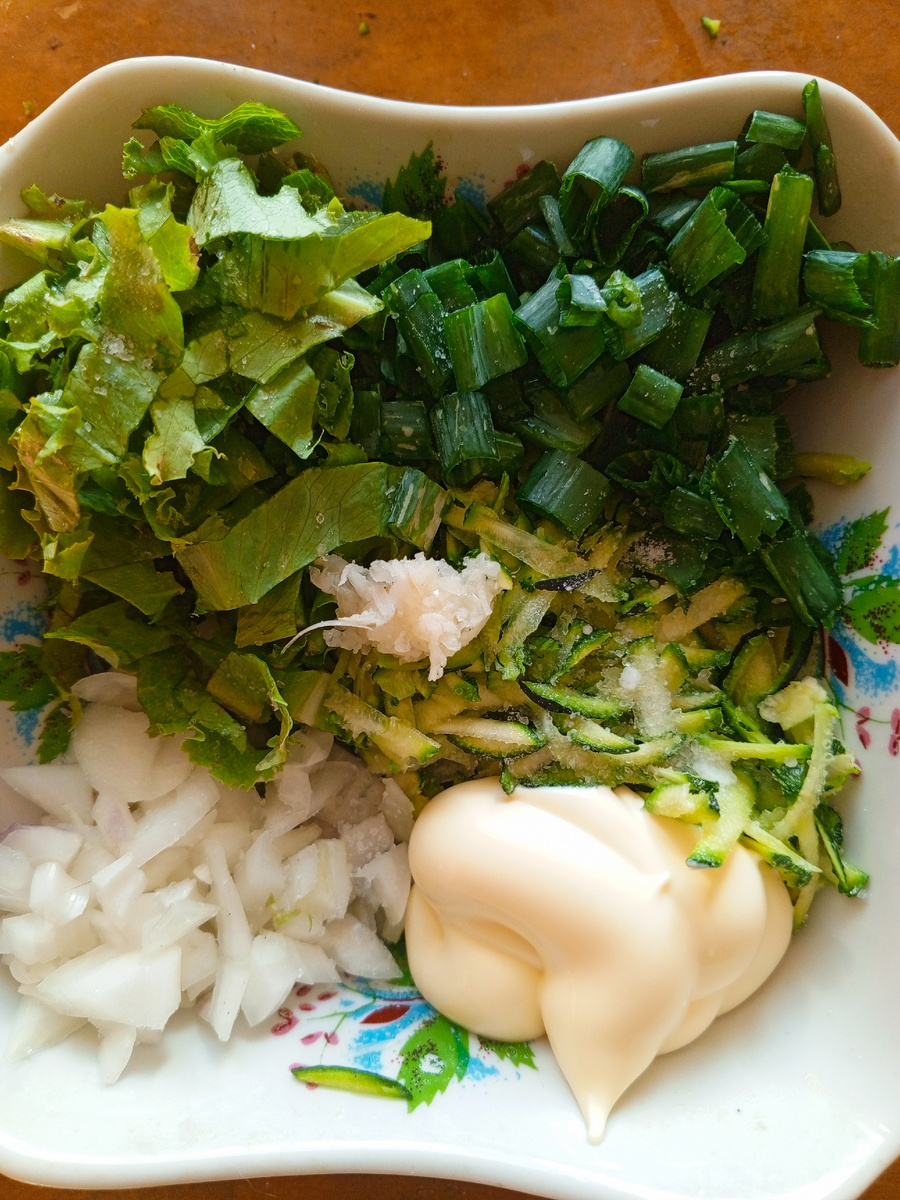 чисто летний салат для жары