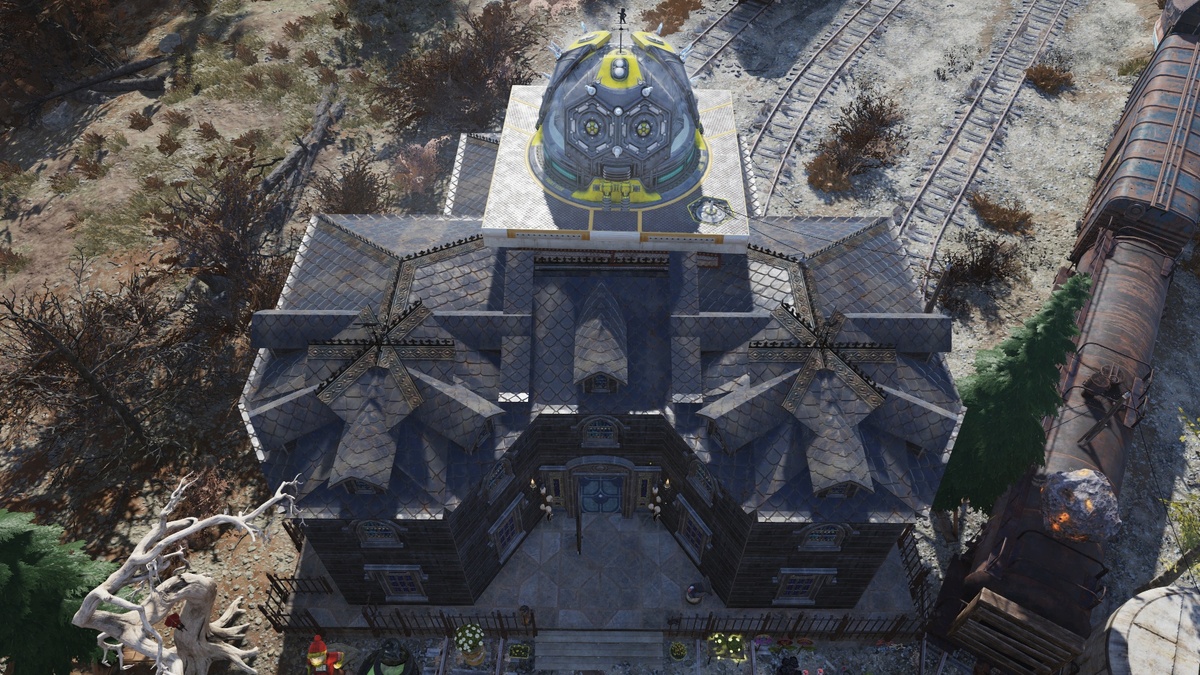 Fallout 76 вид сверху