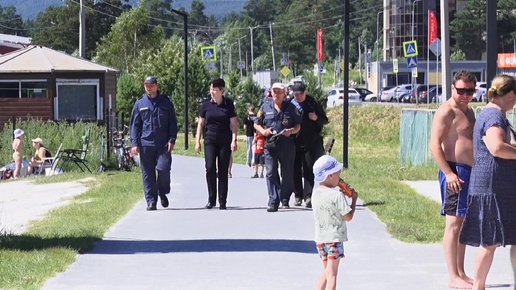 Напомнили горожанам правила безопасности