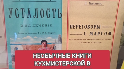 НЕОБЫЧНЫЕ КНИГИ ИЗ КУХМИСТЕРСКОЙ В СЕРГИЕВОМ ПОСАДЕ!